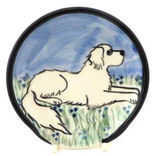 Great Pyrenees -Deluxe Spoon Rest - Click Image to Close